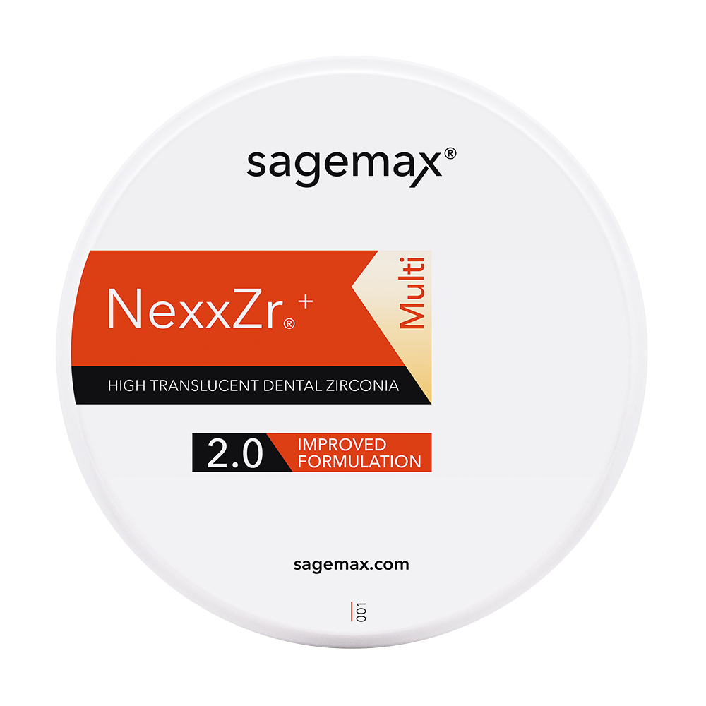 NexxZr+ Multi 2.0 — Sagemax — Discos de Circonio