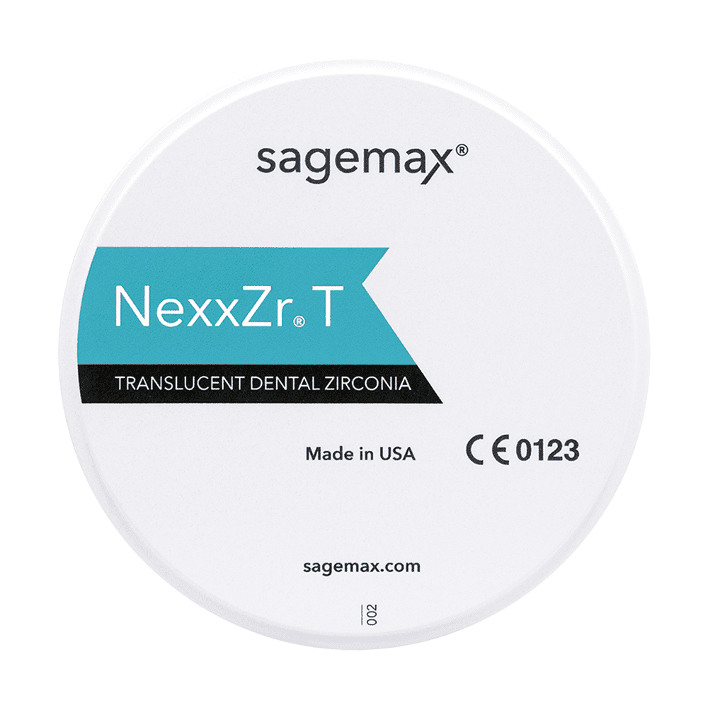 NexxZr T — Sagemax — Discos de Circonio